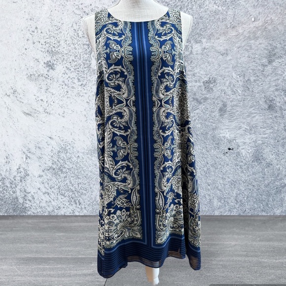 Max Studio Dresses & Skirts - Max Studio sz MD like new slip on mid length loose sleeveless summer dress